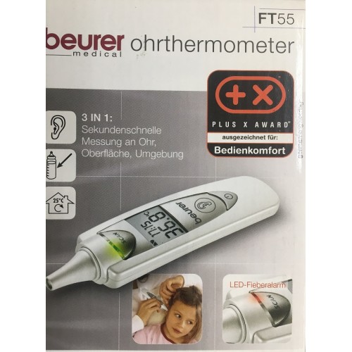 TERMÔMETRO OURICULAR INFRA VERMELHO DIGITAL BEURER