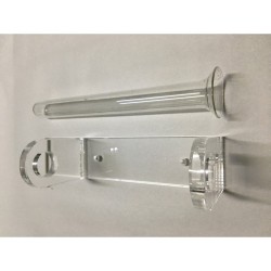 Suporte em Acrílico com Vidro para Endoscópio Rígido Tam 23cm