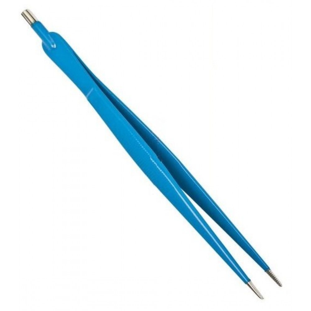 Pinça monopolar dissecção reta 20cm Lisa (c/Cabo)