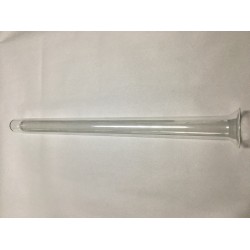 Tubo de Vidro p/ Esterilização de Nasofibroscópio  Tam Grande 47cm C x 3,5cmD